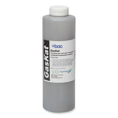 AbilityOne® 7930017000760, SKILCRAFT GasKat Odor and Toxic Gases Remover, Unscented, 24 oz Bottle, 12/Box