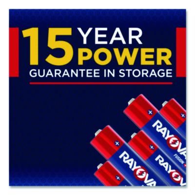 Rayovac® Fusion Performance, Alkaline AA Batteries, 16/Pack