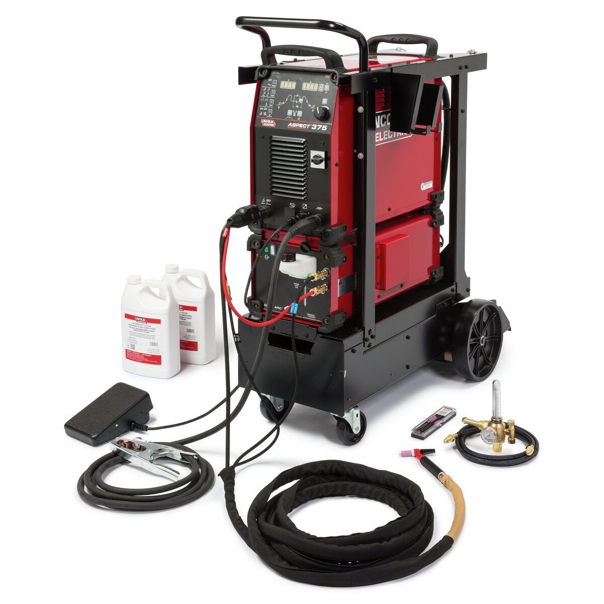 Lincoln Electric® Aspect® 375 TIG Welder With 200 - 600 Input Voltage, 375 Amp Max Output, Activate Intellistart™ Technology/AC Auto Balance® Technology