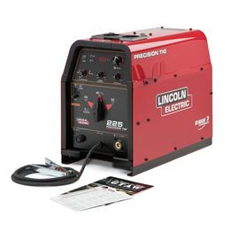 Lincoln Electric® Precision TIG® 225 TIG Welder With 460 - 575 Input Voltage, 230 Amp Max Output, AC Auto-Balance®/Micro-Start™ II Technology