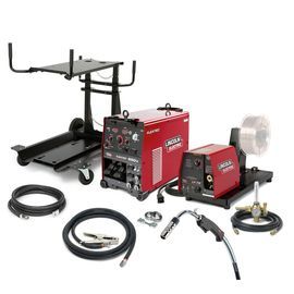 Lincoln Electric® Flextec® 650X 3 Phase CC/CV Multi-Process Welder With 380 - 575 Input Voltage, CrossLinc® Technology, LF-72 Wire Feeder And LF-72 Ready-Pak®