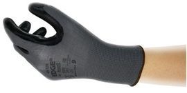 Ansell Size 7 EDGE® 48-128 13 Gauge Nitrile Palm Coated Work Gloves With Polyester Liner And Knit Wrist