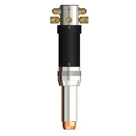 D/F Machine Specialties® 1000 Amp BIG MIG® NCM15/BIG MIG® HTM15 1/16” - 7/32” Water Cooled Automatic MIG Gun/Robotic MIG Gun - 4' Cable/None Style Connector