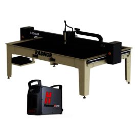 RADNOR™ 8' X 4' Cutting Table With Hypertherm® Powermax65 SYNC® Plasma Cutter And FlashCut® CNC Software