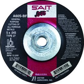 United Abrasives 4 1/2