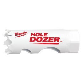 Milwaukee® HOLE DOZER™/Rip Guard™ 13/16 Milwaukee® HOLE DOZER™/Rip Guard™ 13/16" X 4" Bi-Metal Hole Saw 3.5 Teeth Per Inch