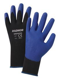 RADNOR™ Large 15 Gauge PVC Palm And Finger Coated Work Gloves With Nylon Knit Liner And Knit Wrist RADNOR™ Large 15 Gauge PVC Palm And Finger Coated Work Gloves With Nylon Knit Liner And Knit Wrist