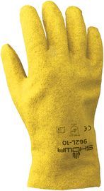 SHOWA™ Size 9 Heavy Duty PVC Full Coated Work Gloves With Cotton Liner And Slip-On Cuff SHOWA™ Size 9 Heavy Duty PVC Full Coated Work Gloves With Cotton Liner And Slip-On Cuff
