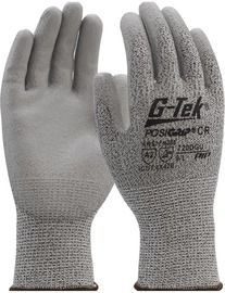 PIP Global Safety® Large G-Tek® PosiGrip® 13 Gauge PolyKor® Cut Resistant Gloves With Polyurethane Coated Palm And Fingertips