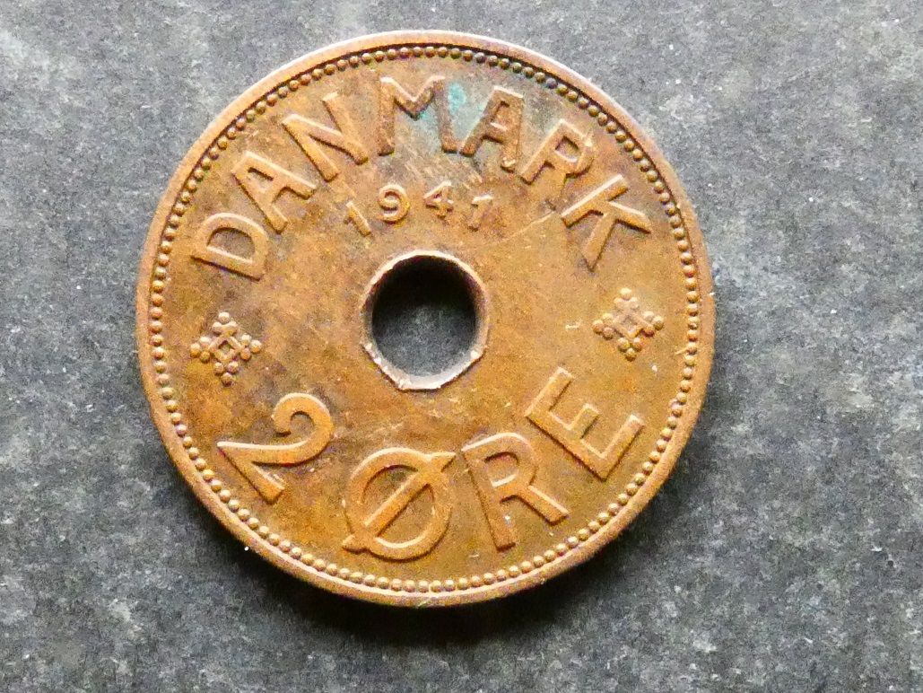 Faeroe Island, 2 Ore, 1941