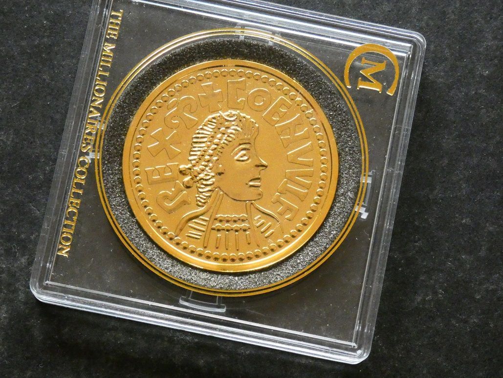 Reproduction of Coenwulf gold Penny Reproduction of Coenwulf gold Penny