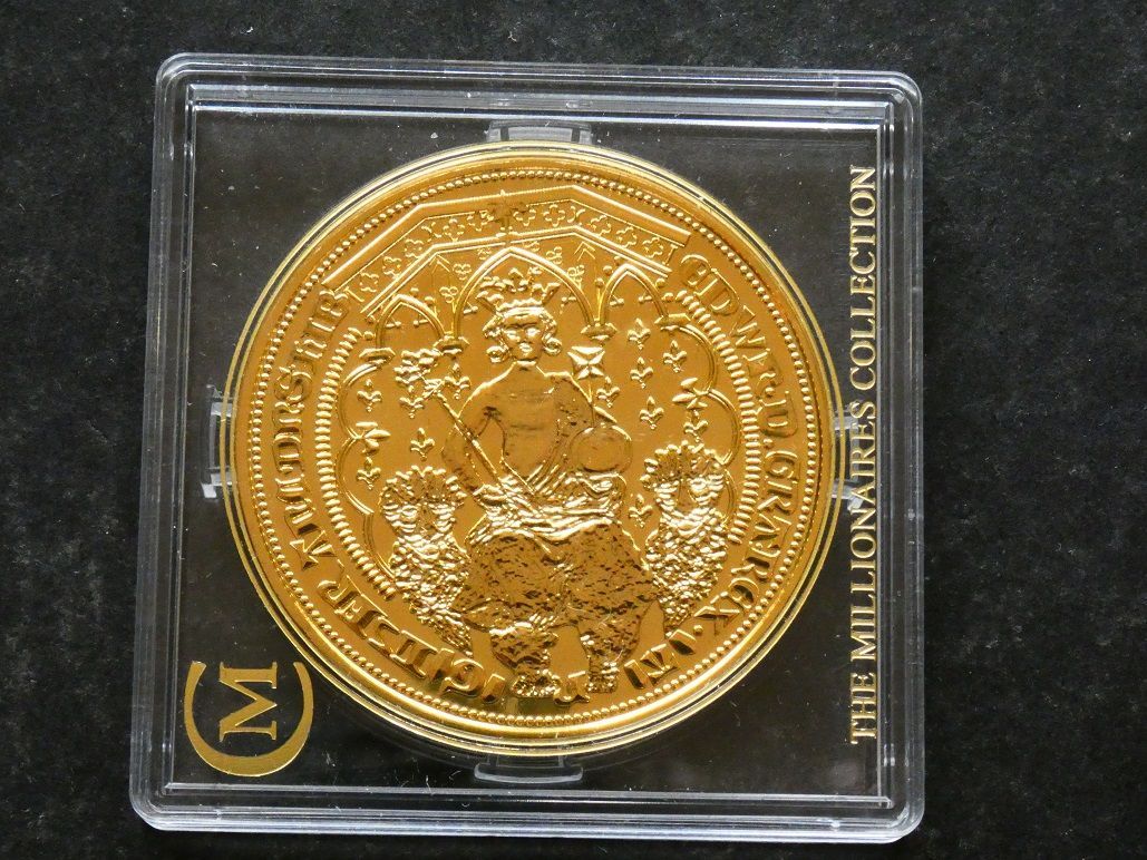 Reproduction of Edward III gold Double Leopard Reproduction of Edward III gold Double Leopard