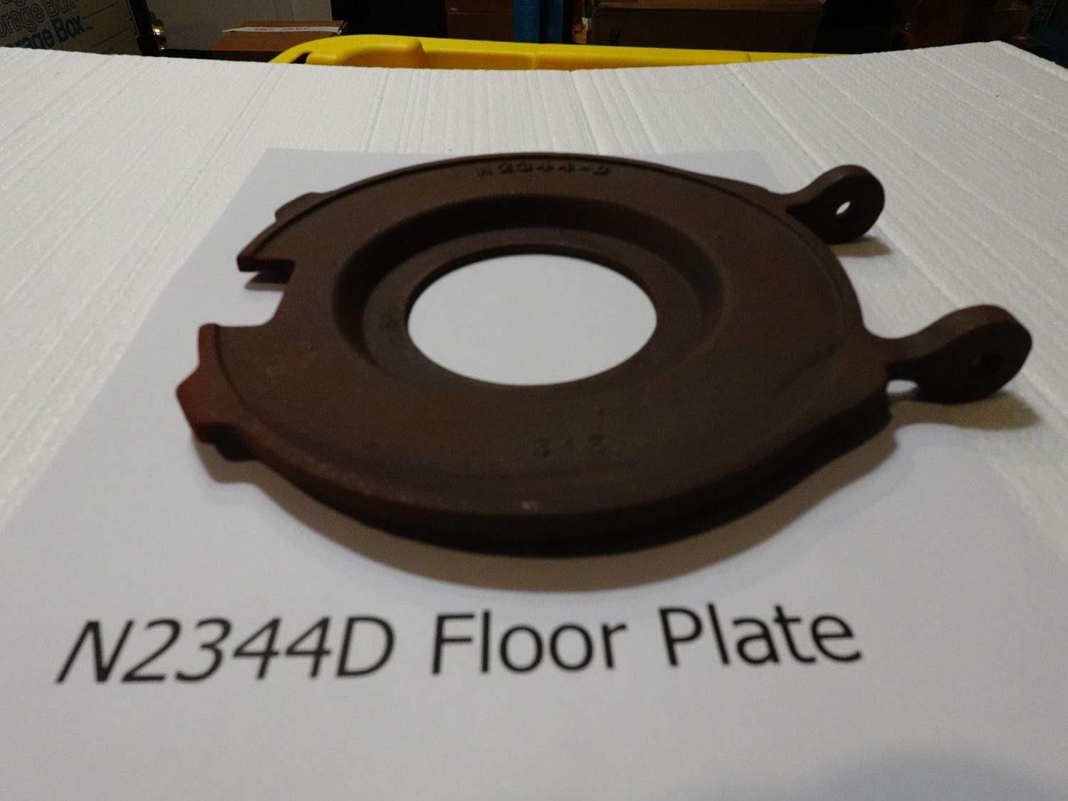 Floor plate for 71 steel hopper USED Floor plate for 71 steel hopper USED