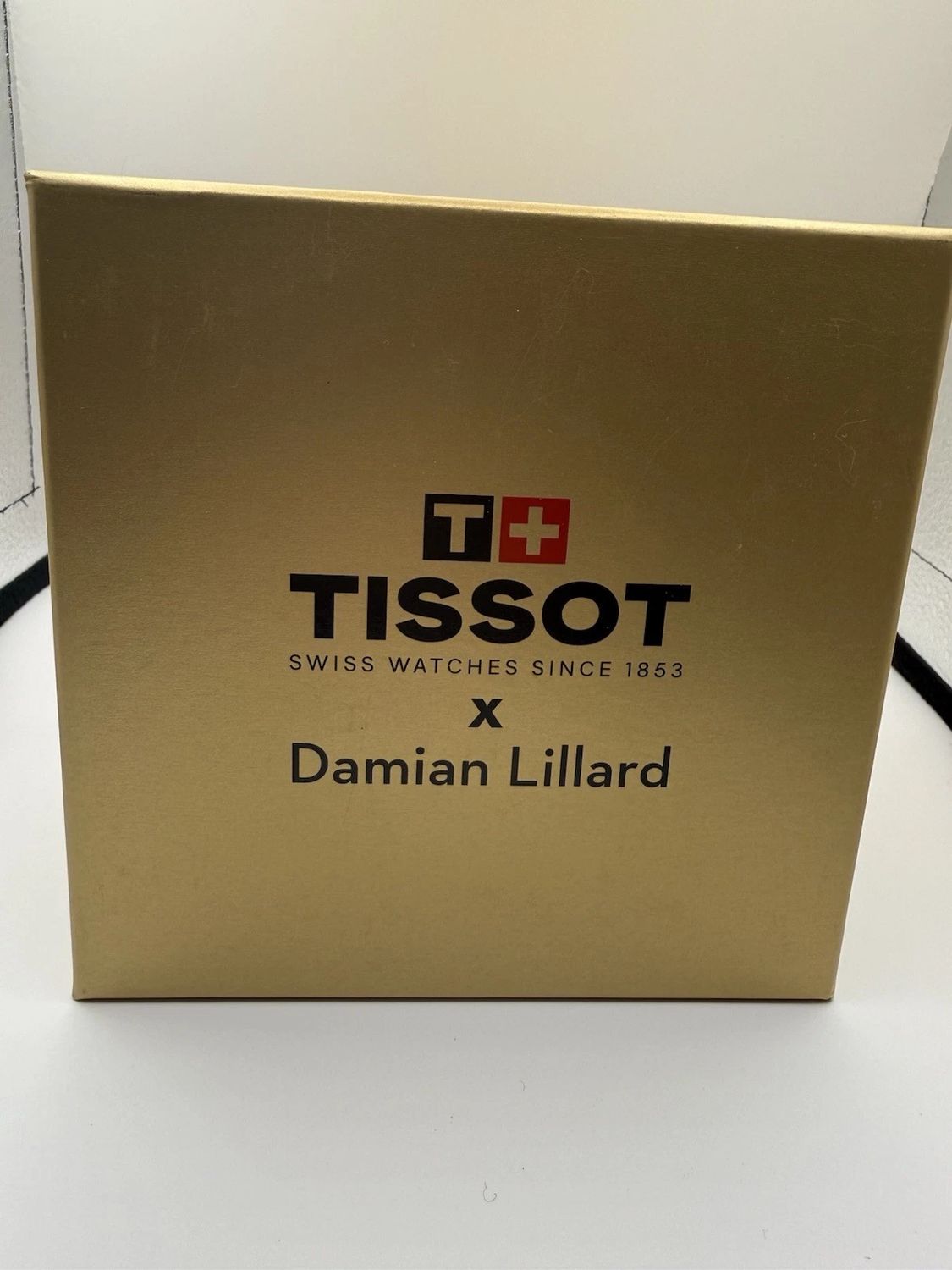 Tissot PRX Autographed Tissot Special Edition Damian Lillard Powermatic 80 Gold Watch