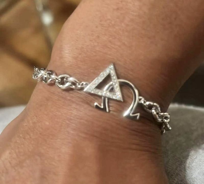 Coleman Love -Delta Omega Link Bracelet