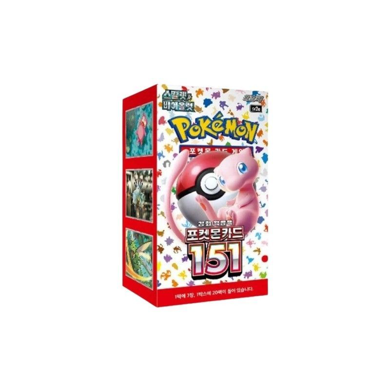 Pokémon 151 Booster Box | Coreano Pokémon 151 Booster Box | Coreano