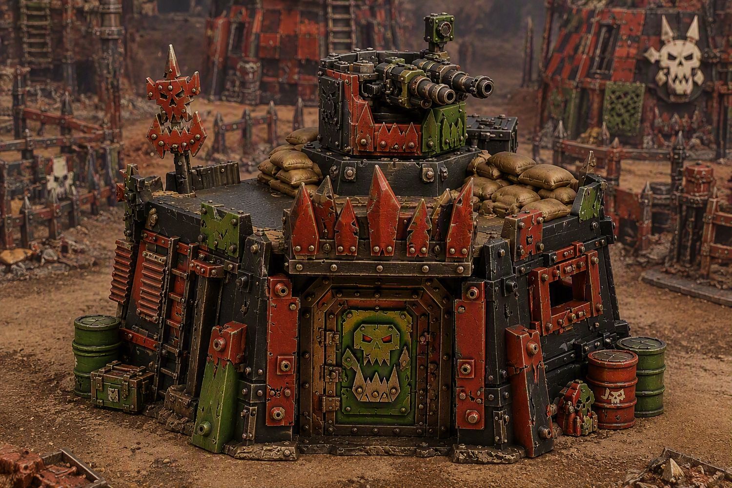 Wargames - Ork Bunker 1