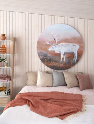 Akustiikkalevylle painettu taide