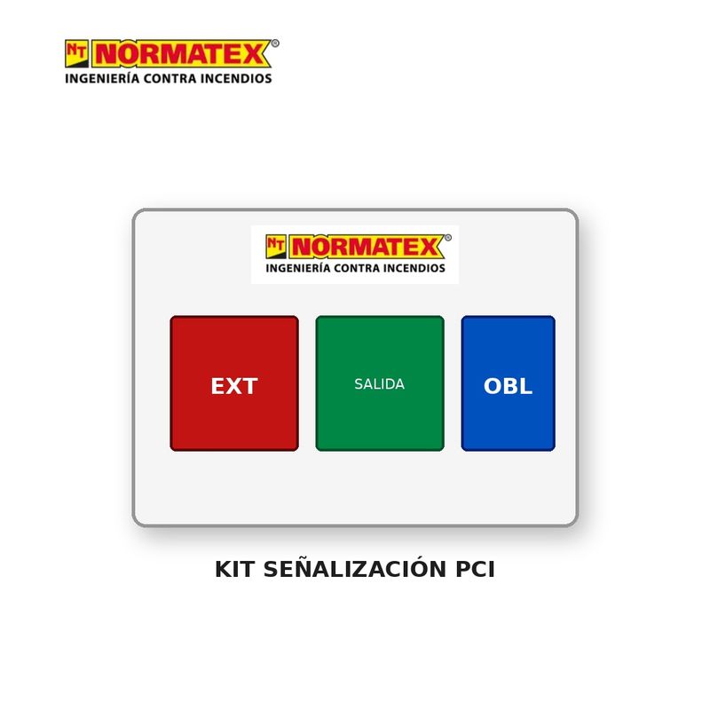 Cartelería fotoluminiscente complementaria de emergencia