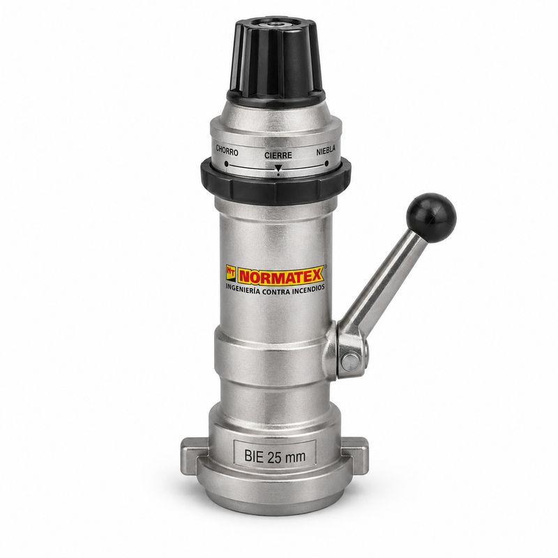Lanza de tres efectos para BIE de 25 mm