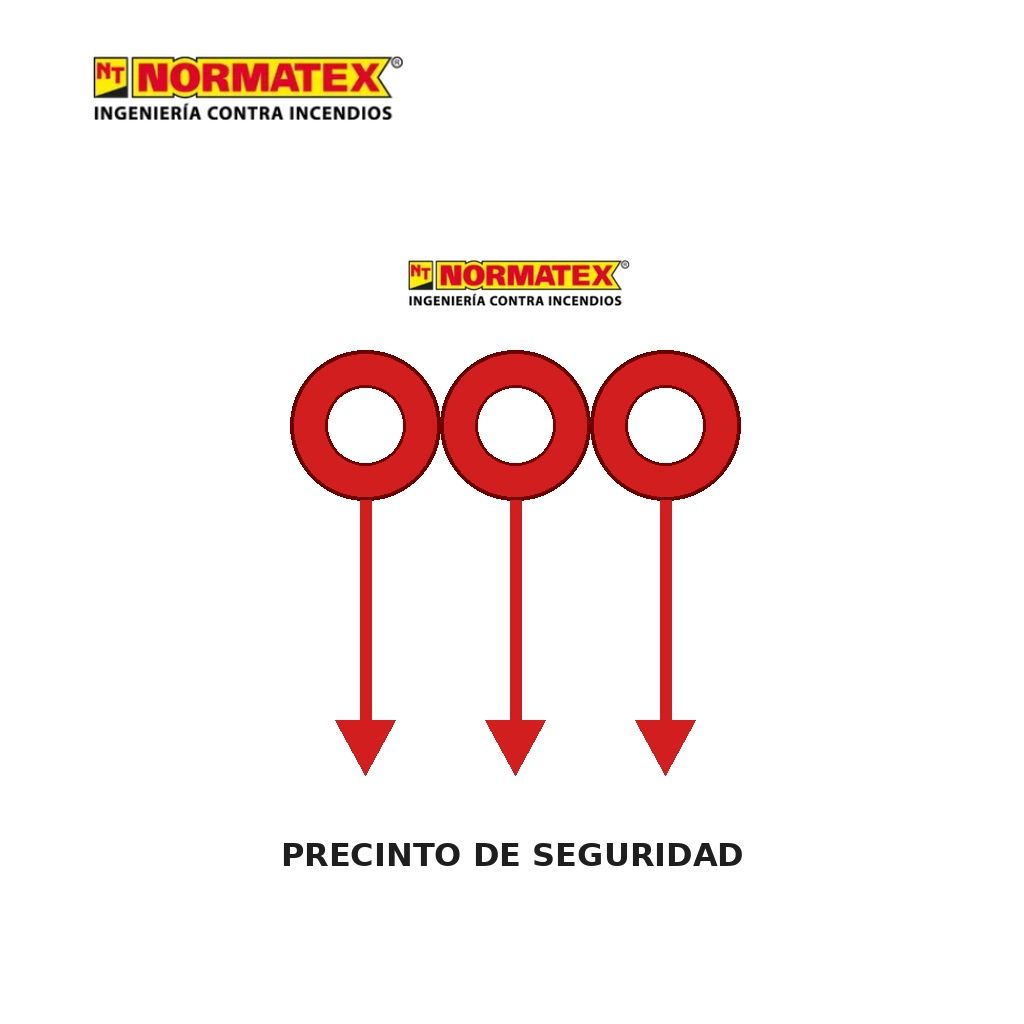 Precinto de seguridad para extintor