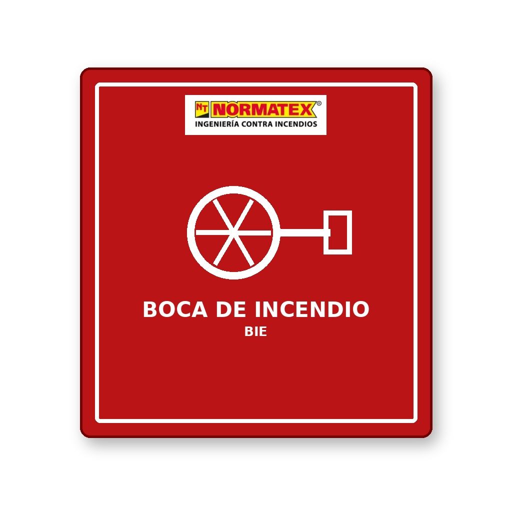 Señal de BIE fotoluminiscente