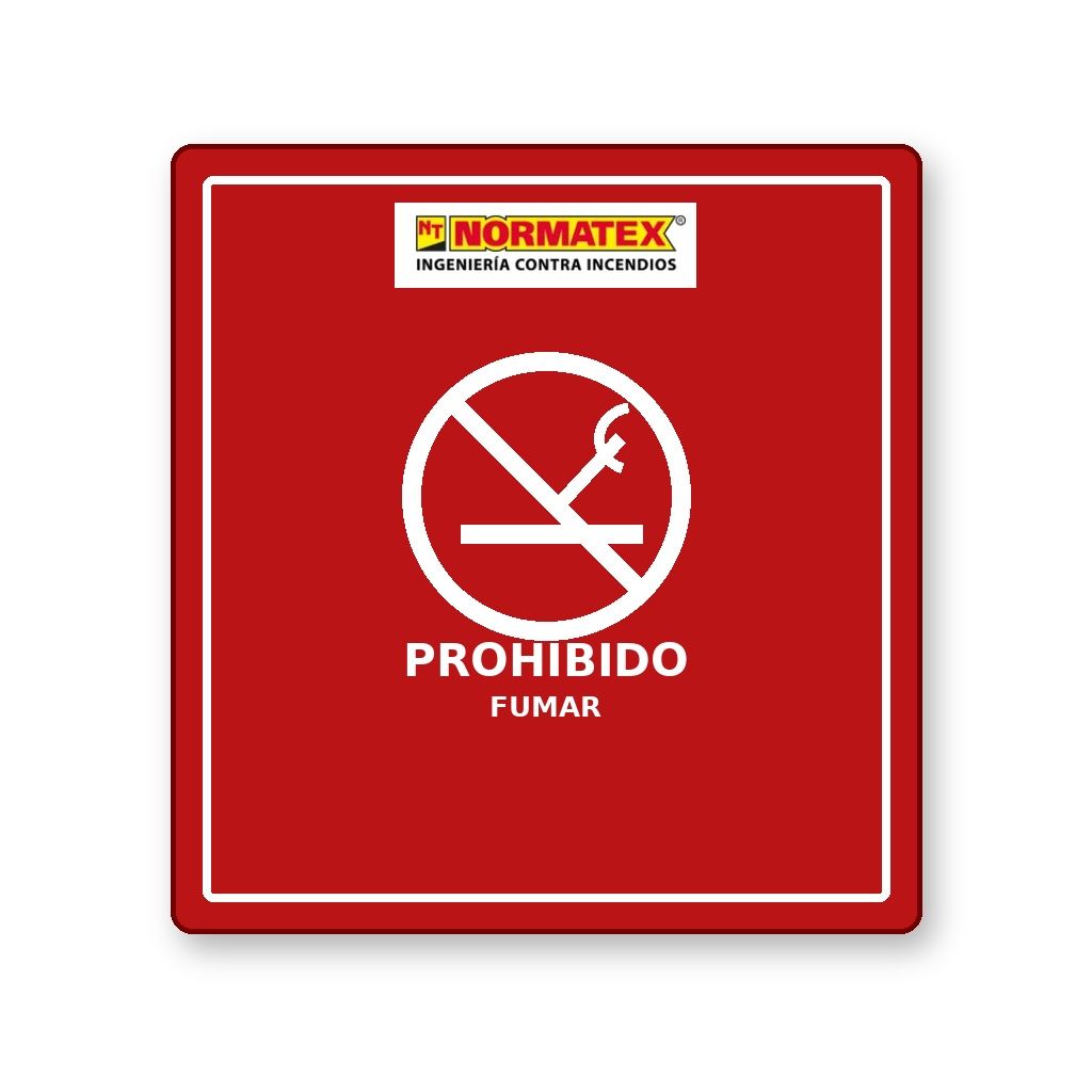 Señal de prohibido fumar