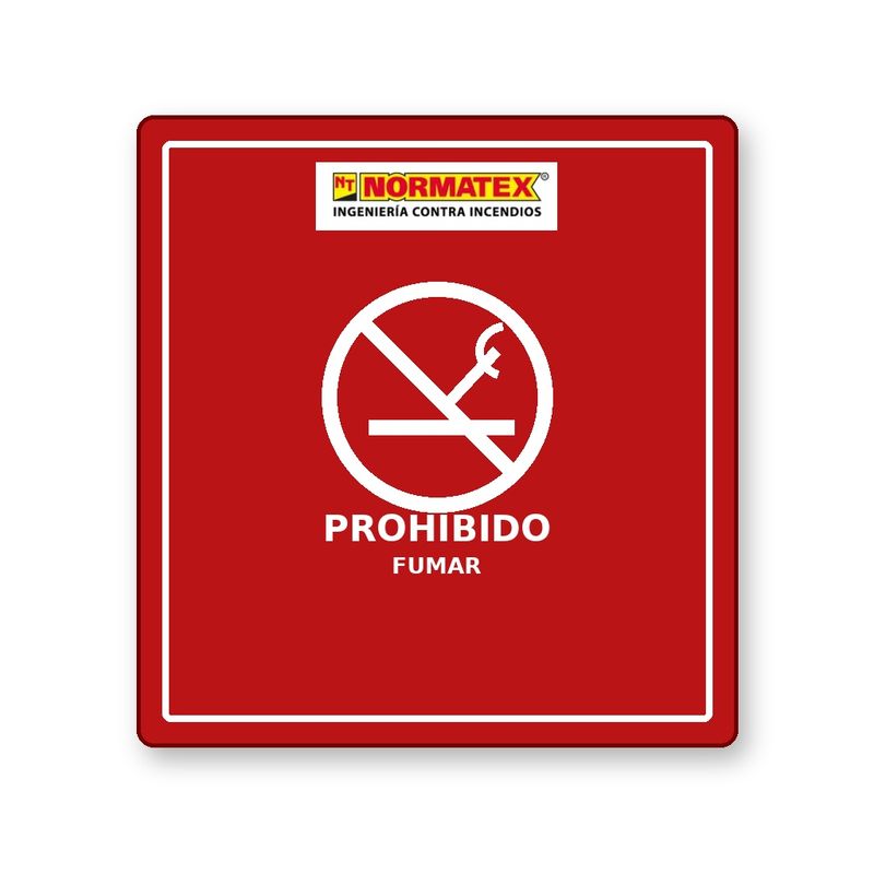 Señal de prohibido fumar