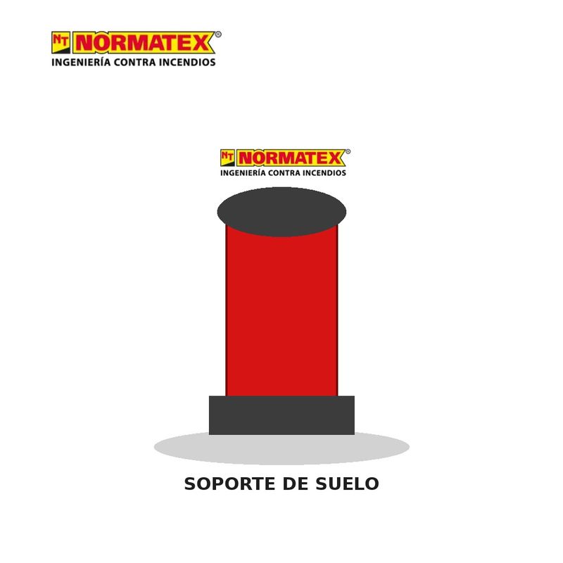 Soporte para extintor en vehículo