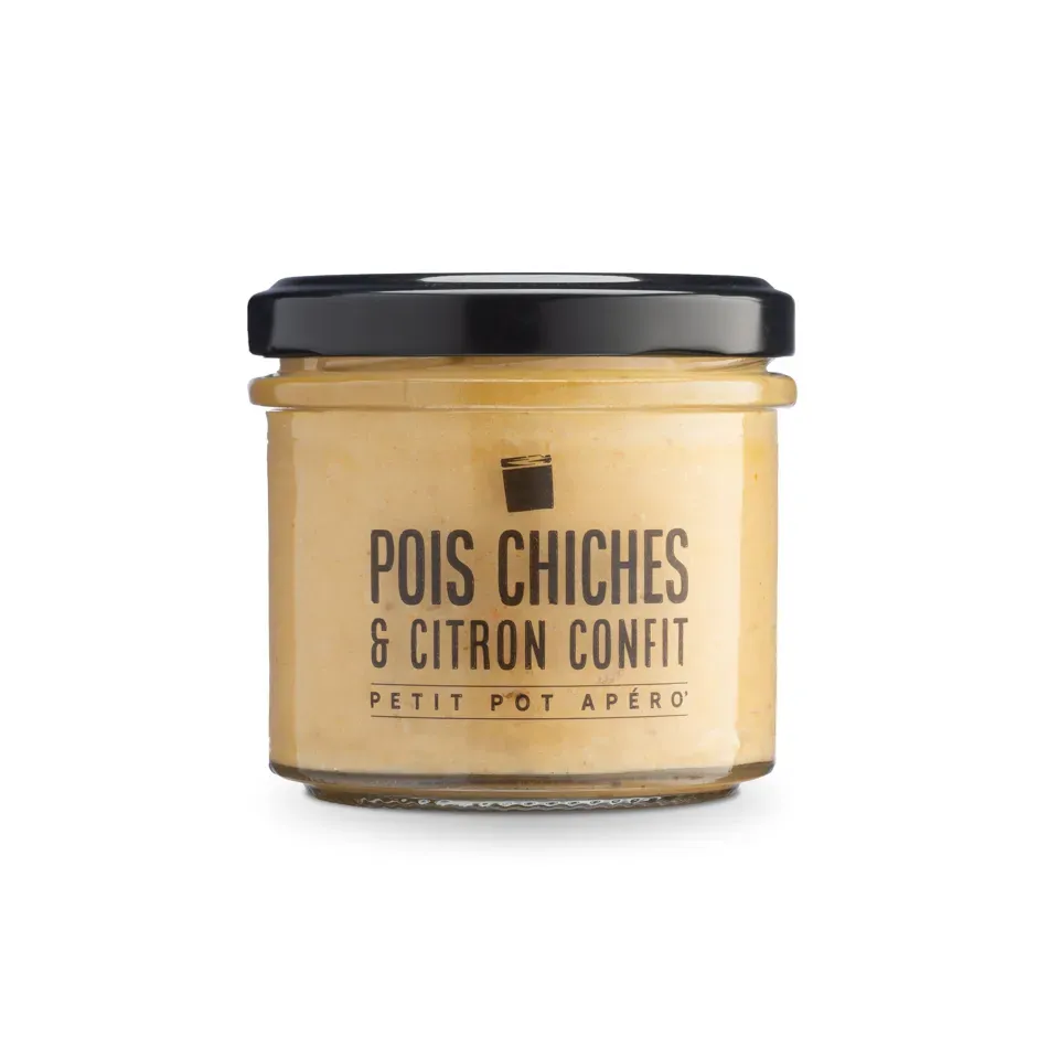 Tartinable Pois chiche citron confit