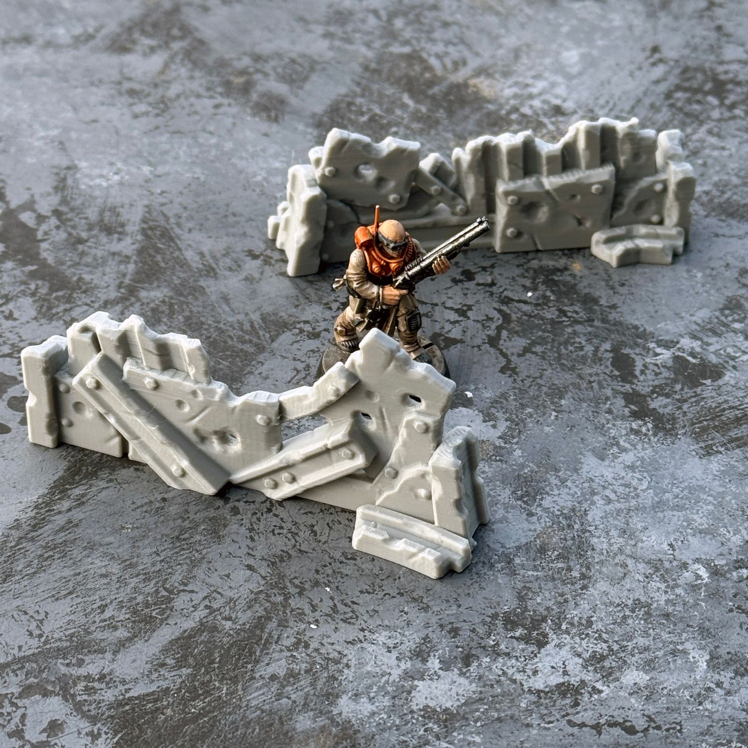 Scrap Metal Barricades