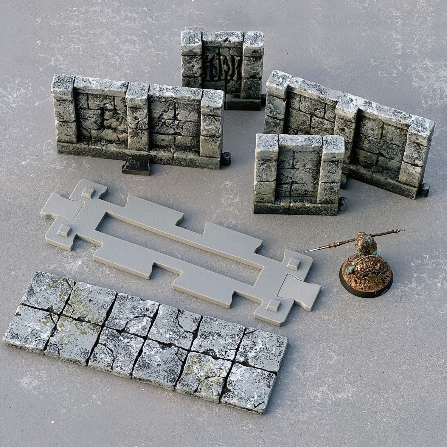 Necrosian Crypt 6" Corridor