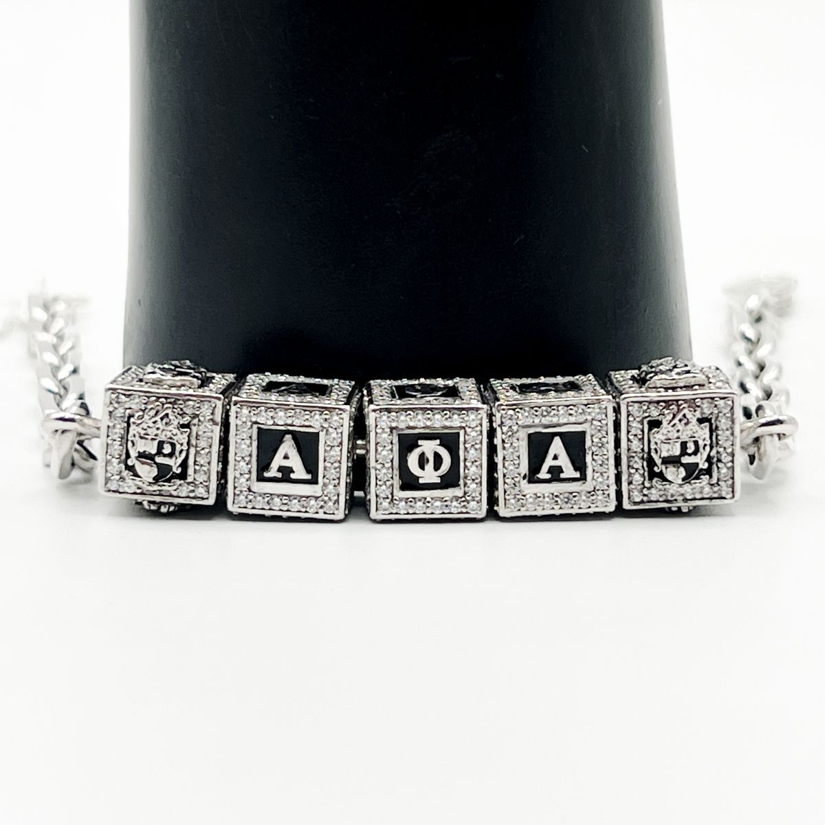 Alpha AΦA Box Bracelet