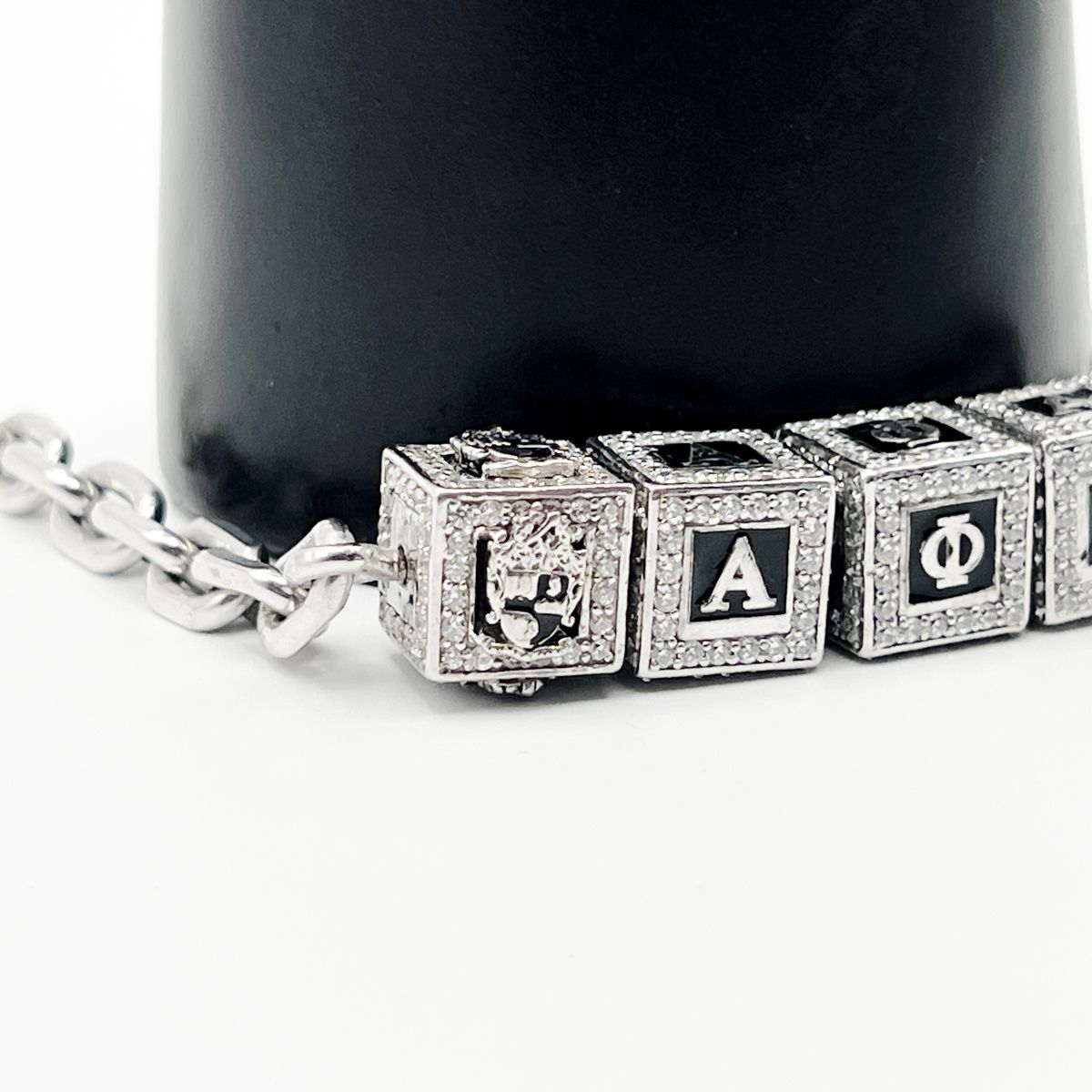Alpha AΦA Box Bracelet