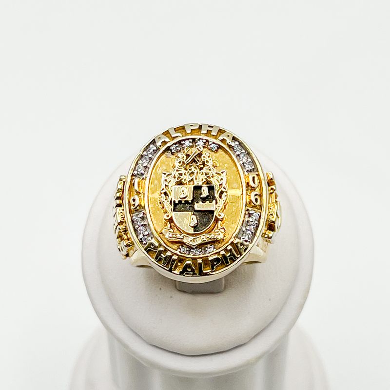 Alpha Crest Ring