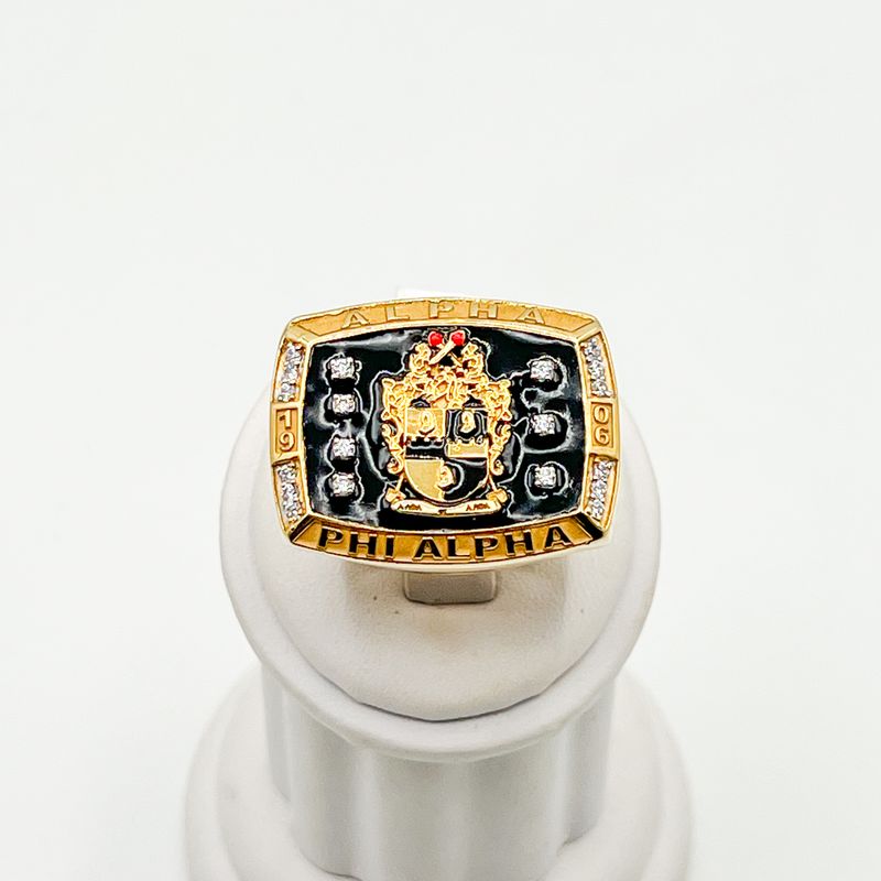 Alpha Shield Ring