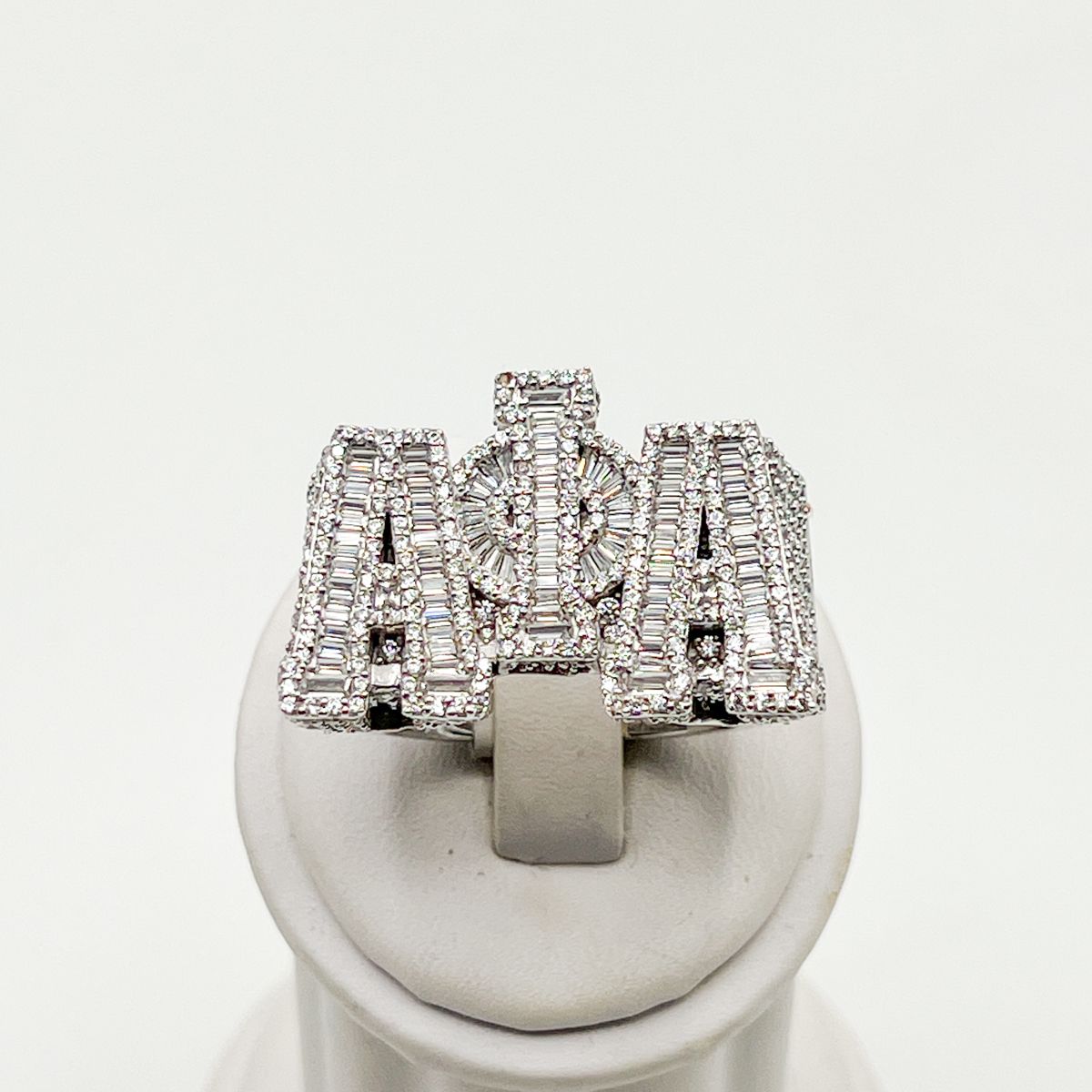 Alpha Baguette AΦA Ring