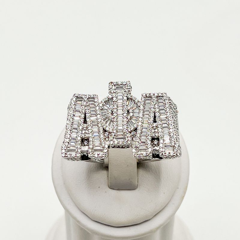 Alpha Baguette AΦA Ring