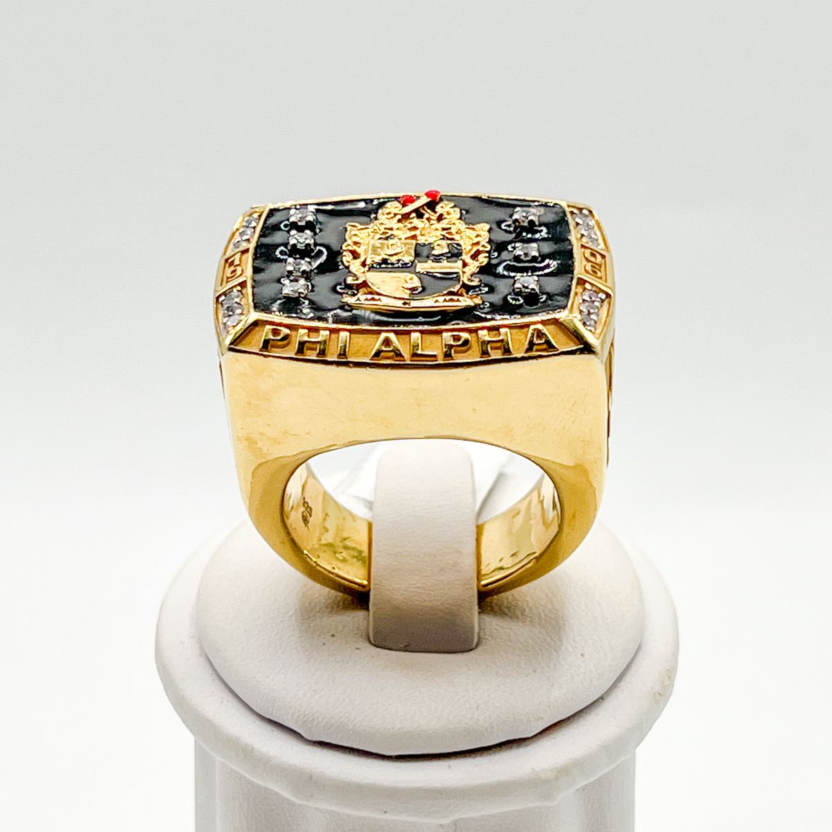 Alpha Shield Ring