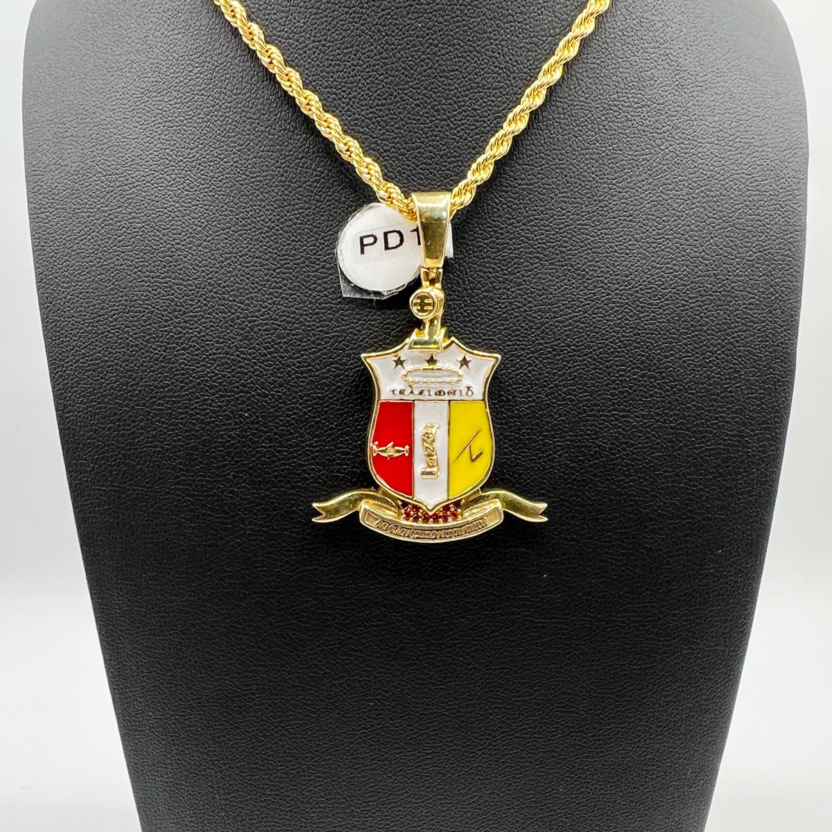 Kappa Shield Pendant - Large