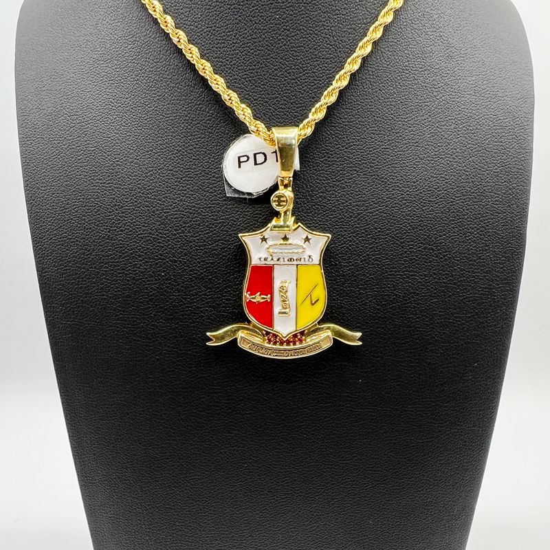 Kappa Shield Pendant - Large