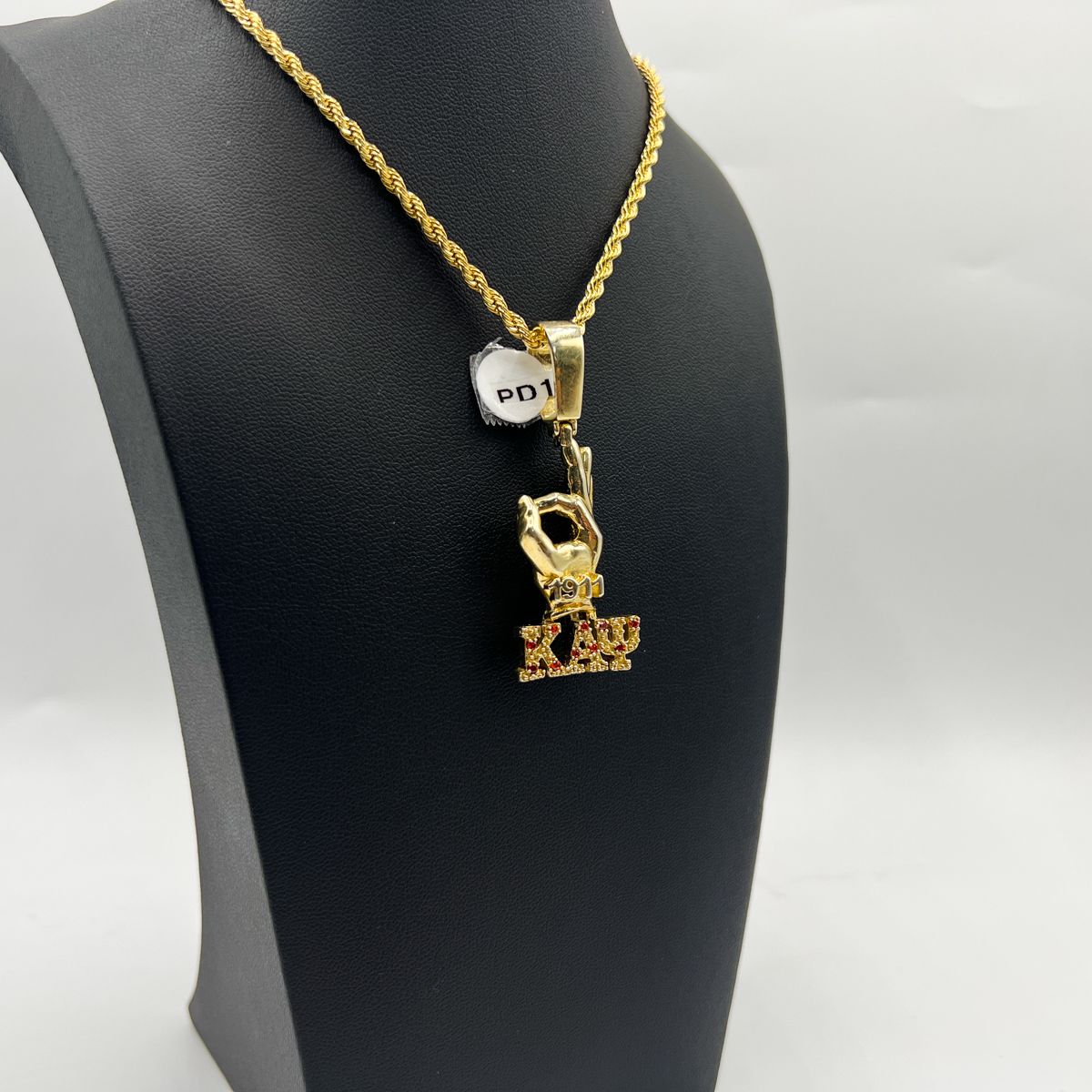 Kappa Hand ΚΑΨ Pendant - Large