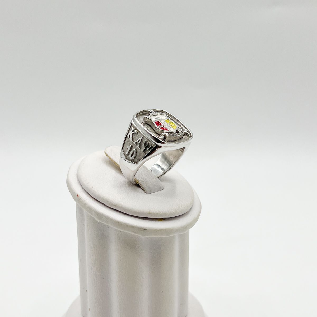Kappa Square Ring w/ Colored Shield - XL