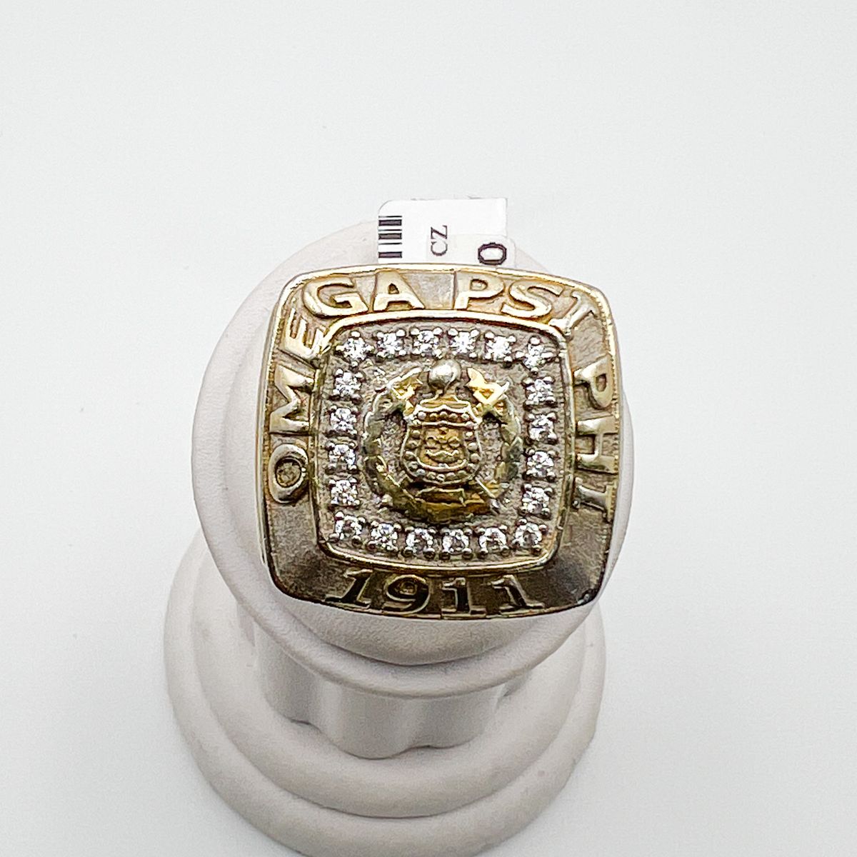 Omega Shield on Stone XXL Ring