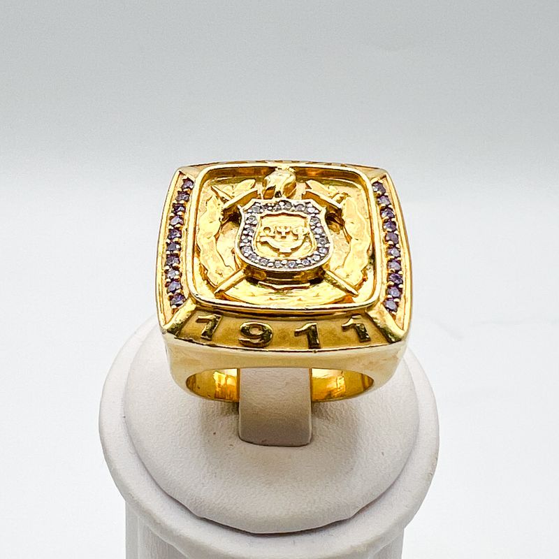 Omega Shield 10+10 Stone XXL Ring