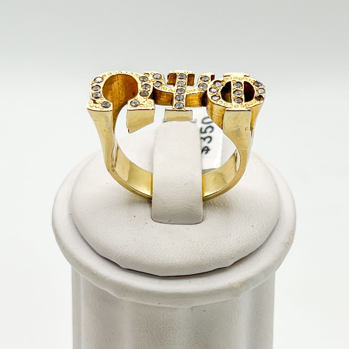 Horizontal ΩΨΦ Symbol Ring