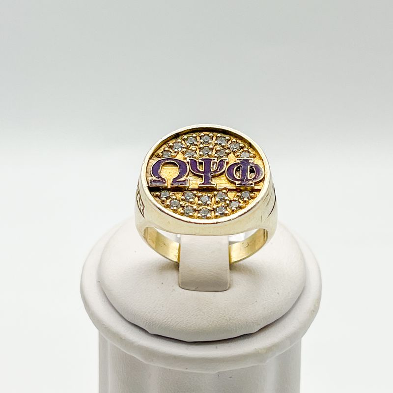 ΩΨΦ Round Ring - Small