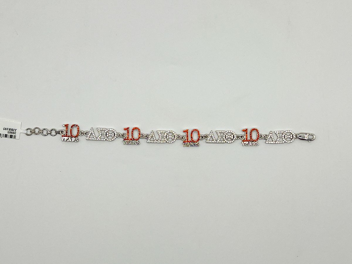 Delta 10 Year Anniversary Bracelet Delta 10 Year Anniversary Bracelet
