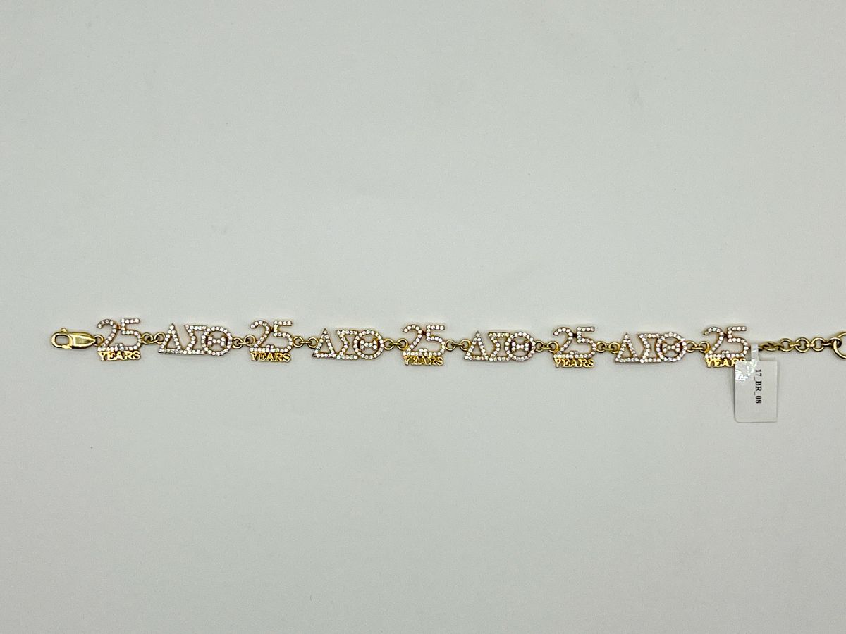 Delta 25 Year Anniversary Bracelet