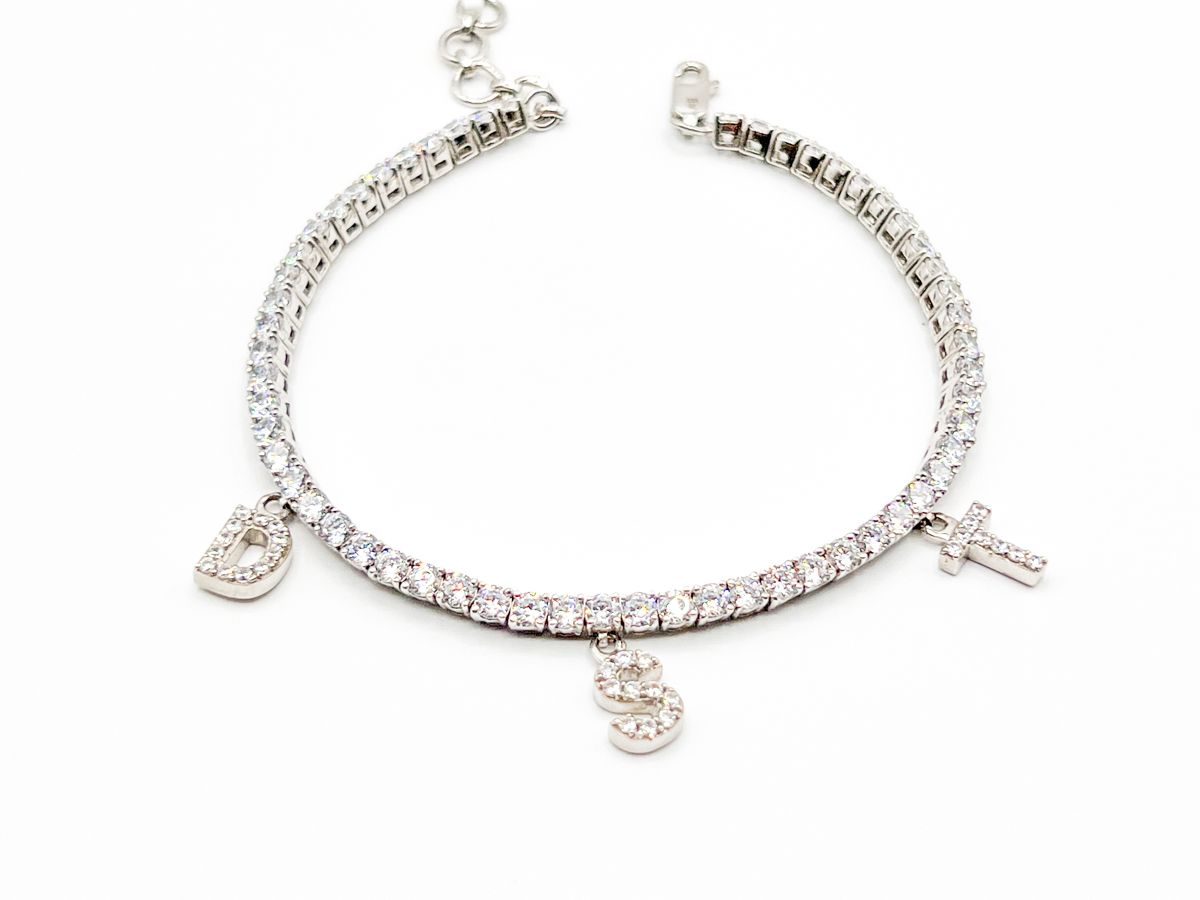 Delta Tennis Bracelet
